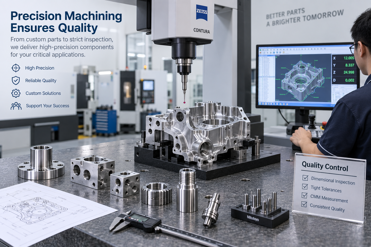 custom CNC machining service