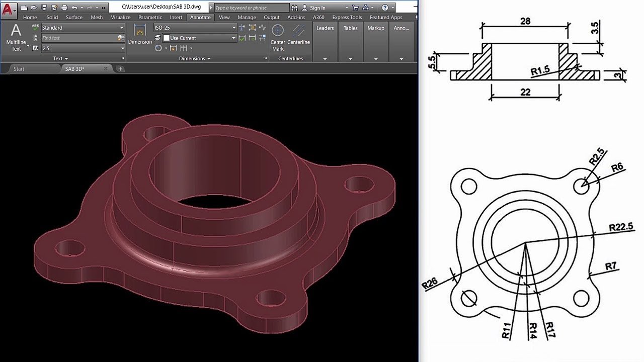 cnc machining CAD