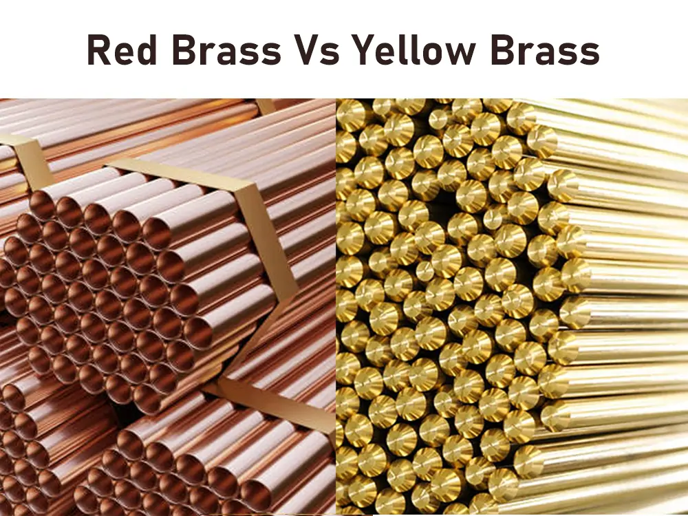 latón rojo vs. latón amarillo