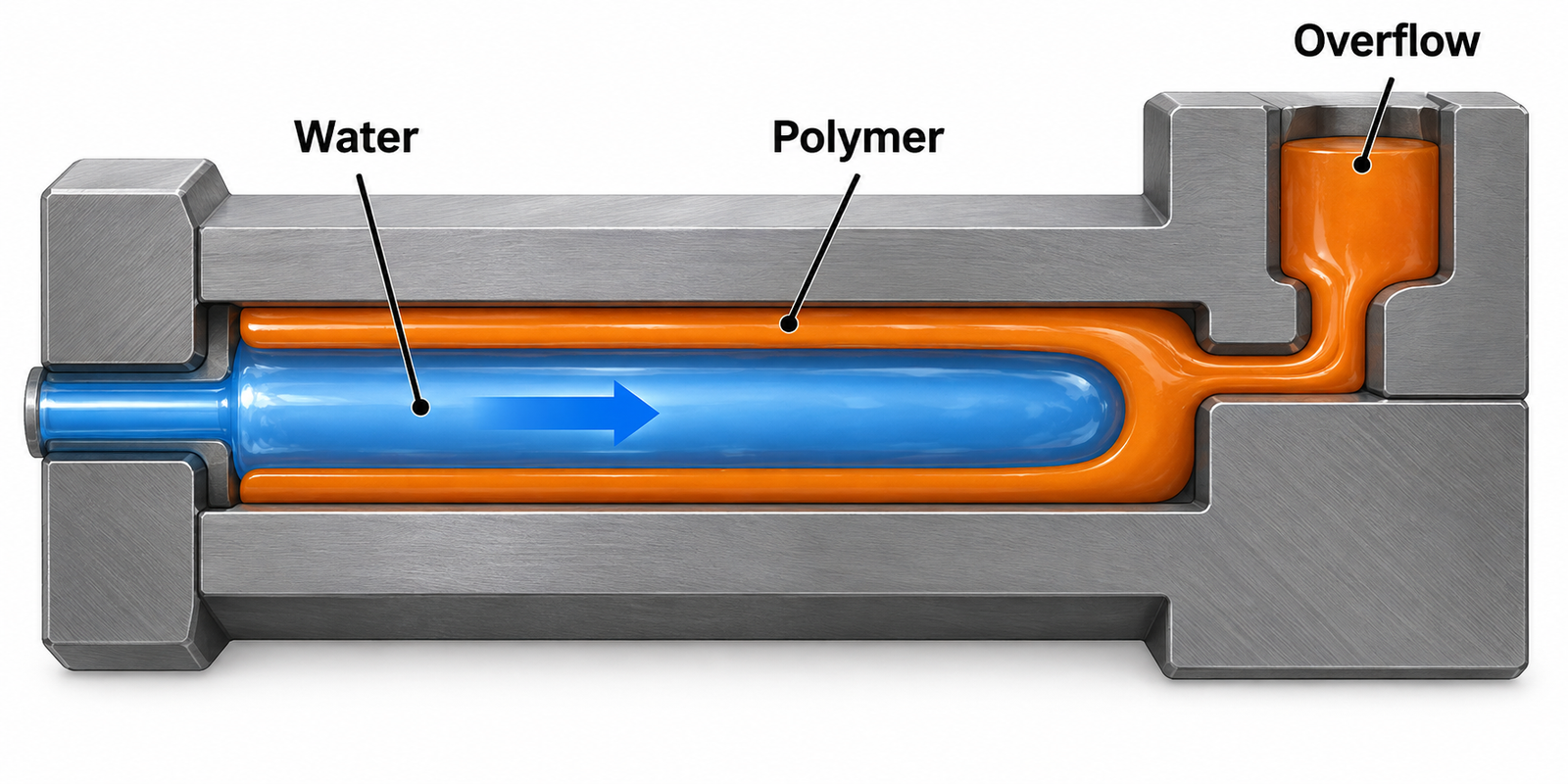water-injection-overflow-process