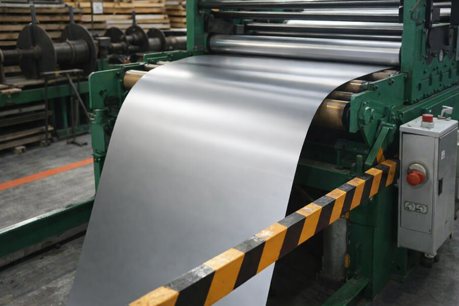 Grafico dello spessore del calibro di alluminio