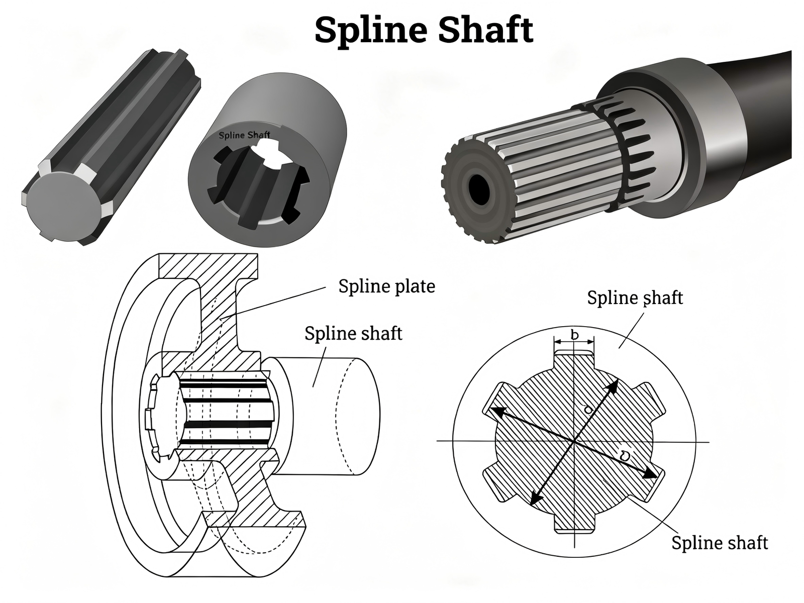 What Are Splined Shafts
