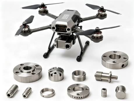 CNC Machined Drone Parts