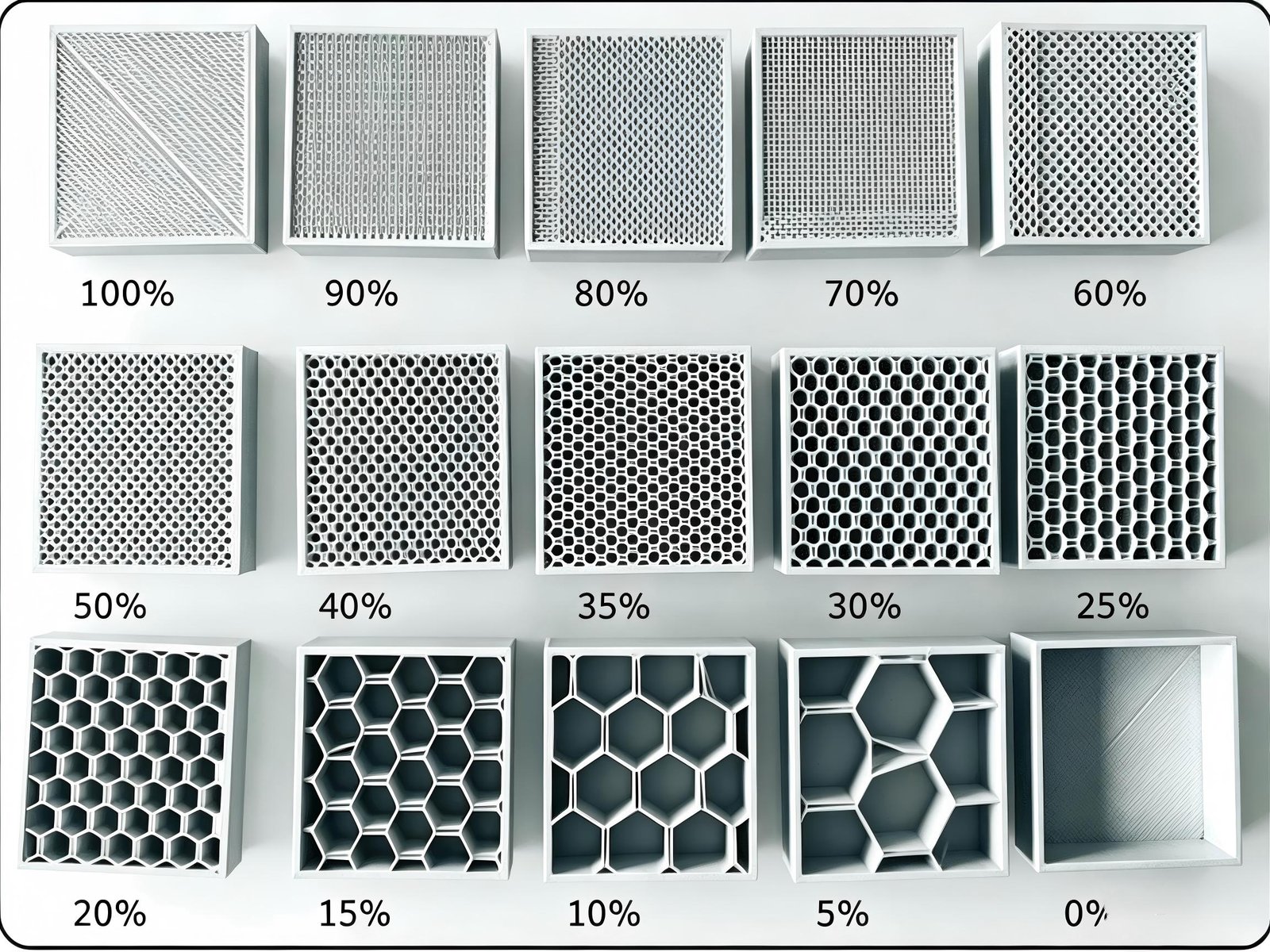 3D Printing Infill Density