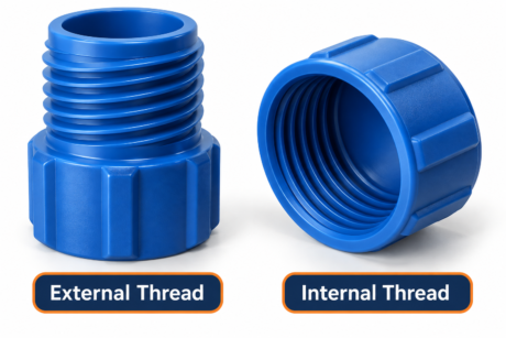 molded-internal-external-threads