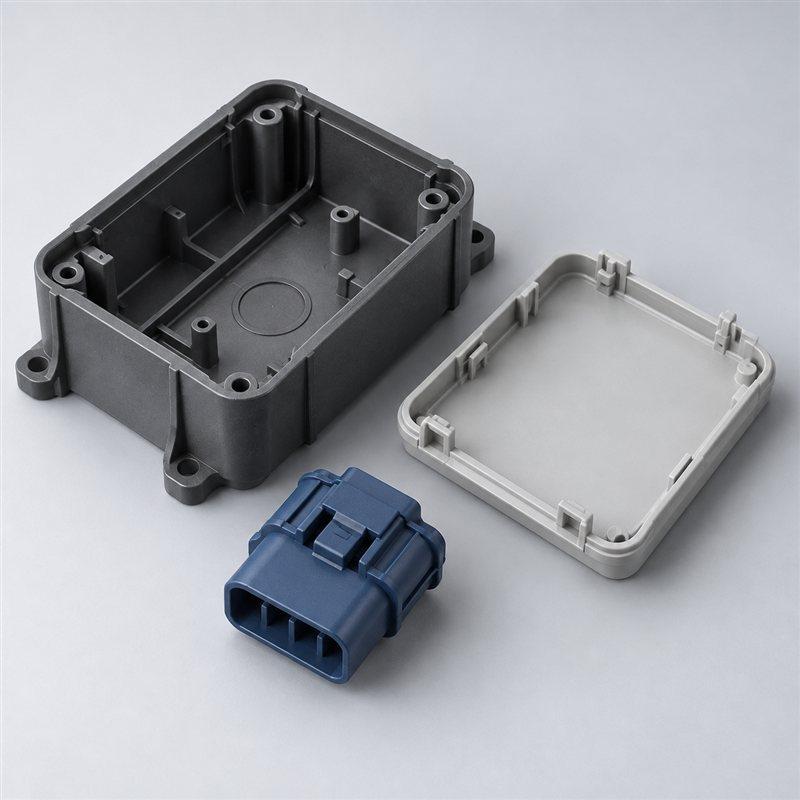 Plastic Injection Molding component illustration