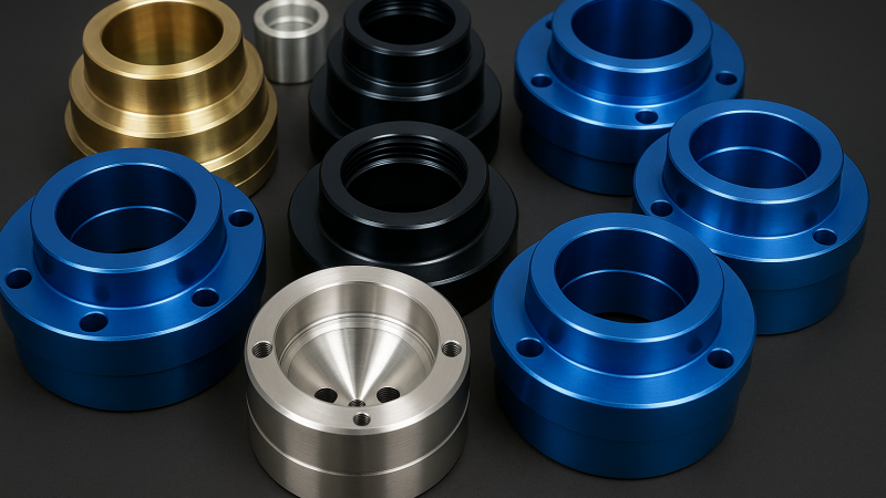 color anodized parts