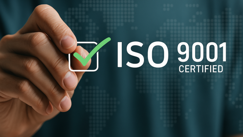 ISO-Certified & Industry-Approved