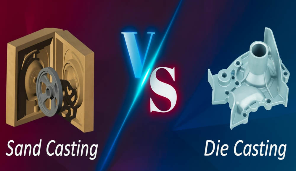 Die Casting vs. Sand Casting